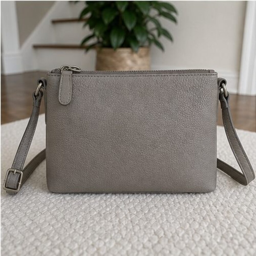 Stone Pebbled Crossbody Bag